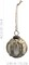 Farmhouse Ball Ornaments (Set of 6, Gold/Silver); Distressed Metal Glass Ball Vintage Style Christmas Decorations